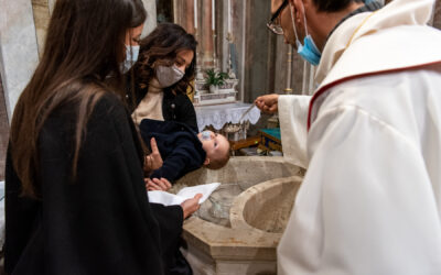 Battesimo di Andrea a Dello, chiesa di S.Giorgio